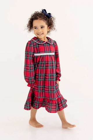 The Beaufort Bonnet Company - Goldie Locks Gown - Society Prep Plaid