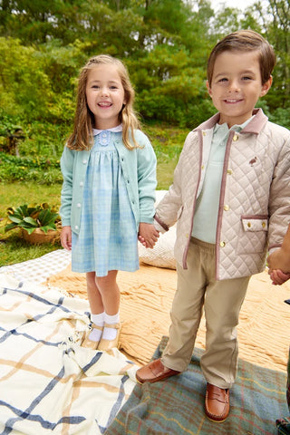 The Beaufort Bonnet Company - Mary Dal Dress - Audubon Park Plaid