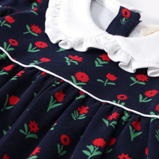 The Beaufort Bonnet Company - Maude's Ruffle Romper - Farm Flowers