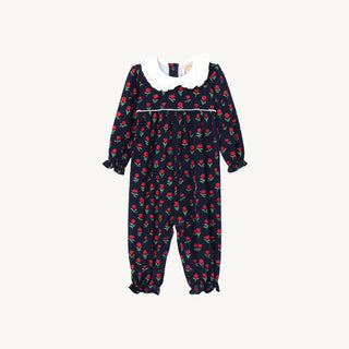 The Beaufort Bonnet Company - Maude's Ruffle Romper - Farm Flowers