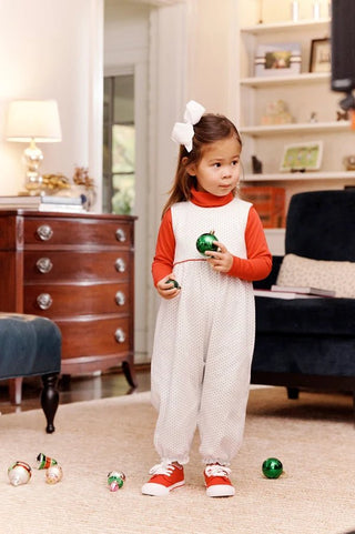 The Beaufort Bonnet Company - Rebecca Romper - Green Microdot - J.A. Whitney