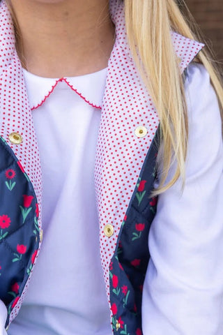 The Beaufort Bonnet Company - Vaughn Vest - Farm Flowers