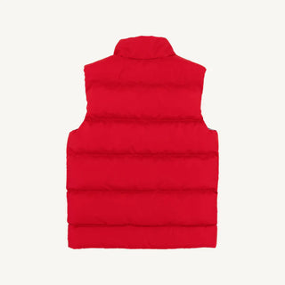 The Beaufort Bonnet Company - Vaughn Vest - Richmond Red w/ Navy Stripe