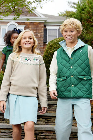 The Beaufort Bonnet Company - Vaughn Vest - Saratoga Gate Green