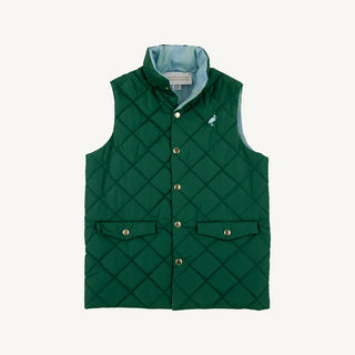 The Beaufort Bonnet Company - Vaughn Vest - Saratoga Gate Green