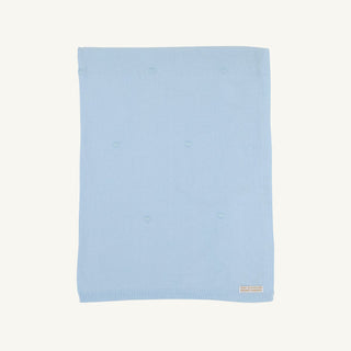The Beaufort Bonnet Company - Bailey Baby Blanket - Buckhead Blue