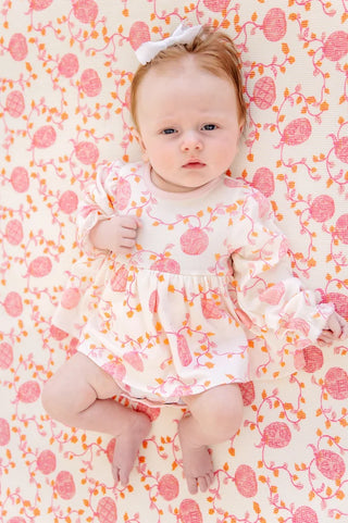 The Beaufort Bonnet Company - LS - Daisy Diaper Cover Dress - Gourd-geous