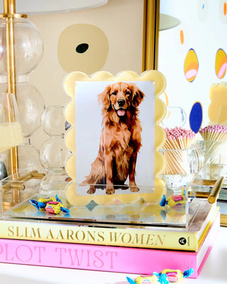 Butter Yellow Acrylic Picture Frame