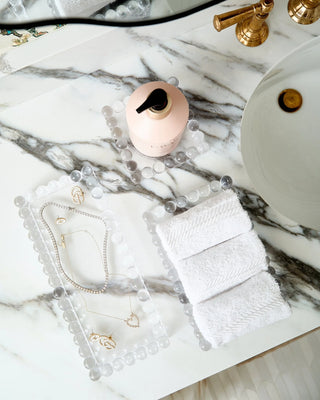Small Bubble Lucite Tray