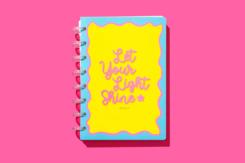 Let Your Light Shine Spiral Notebook