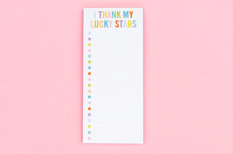 Lucky Stars List Pad