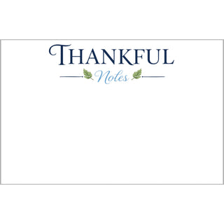 Thankful notes slab notepad by WH Hostess