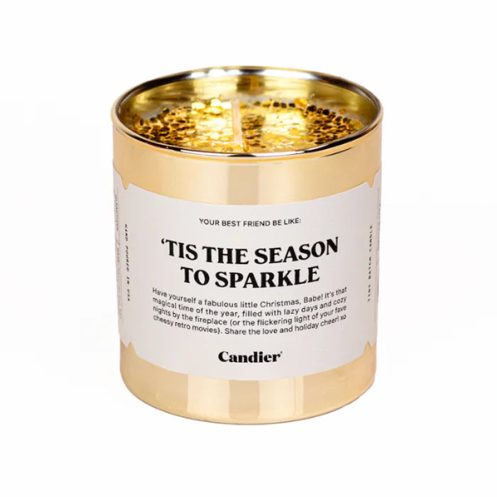 Tis the Season to Sparkle Candle