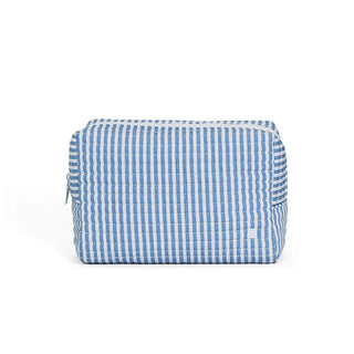 Quilted Everyday Bag - Chambray Stripe (Personalization Included) - J.A. Whitney