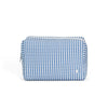 Quilted Everyday Bag - Chambray Stripe (Personalization Included)