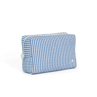Quilted Everyday Bag - Chambray Stripe (Personalization Included) - J.A. Whitney