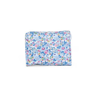 Medium Zip Pouch - Bridgehampton Floral (Personalization Included) - J.A. Whitney