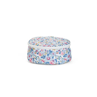 Bridgehampton Floral Quilted Jewel Round by TRVL