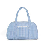 Quilted Duffel - Chambray Stripe (Personalization Included)