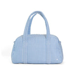 Quilted Duffel - Chambray Stripe (Personalization Included)