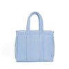 Quilted Go Go Tote - Chambray Stripe (Personalization Included)