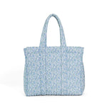 Quilted Go Go Tote - Hamptons Floral (Personalization Included)