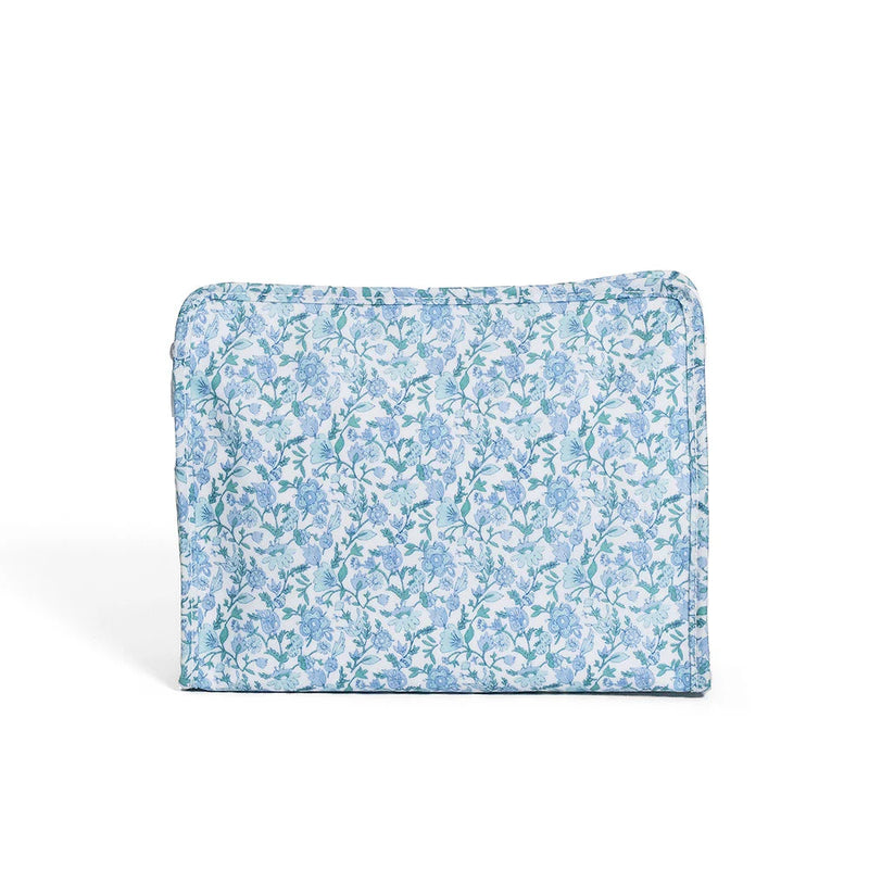 Large Zip Pouch - Hamptons Floral (Personalization Included)