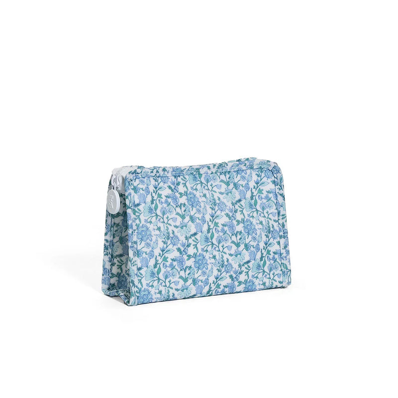 Small Zip Pouch - Hamptons Floral (Personalization Included)