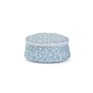 Hamptons Floral Quilted Jewel Round by TRVL