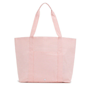 Jumbo Tote - Gingham Taffy (Personalization Included) - J.A. Whitney