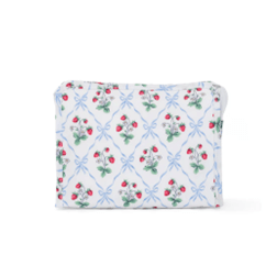 Medium Zip Pouch - Berry Nice (Personalization Included) - J.A. Whitney