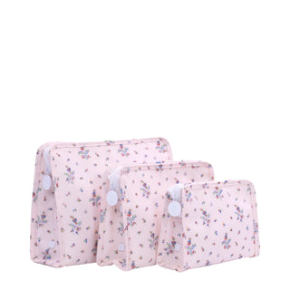 Medium Zip Pouch - Fleurie (Personalization Included)