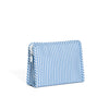 Medium Zip Pouch - Chambray Stripe (Personalization Included)