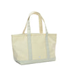 Medium Tote - Grey Gingham Trim (Personalization Included)