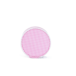 Jewel Round - Pink Gingham - Personalization Included - J.A. Whitney