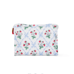 Small Zip Pouch - Berry Nice (Personalization Included) - J.A. Whitney