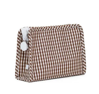 Small Zip Pouch - Coco Gingham (Personalization Included)