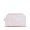 Stowaway Toiletry Bag - Pink Stripe (Personalization Included)