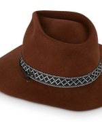 Chestnut Phoenix Wide Brim Hat