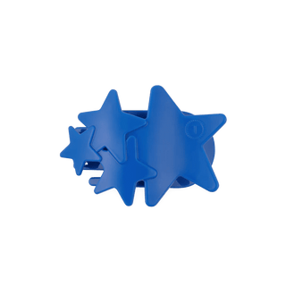 Blue Shooting Star Medium Flat Hair Clip - J.A. Whitney