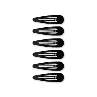 Jet Black Snap Clip (6ct) - J.A. Whitney