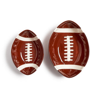 Medium Ceramic Football Bowl