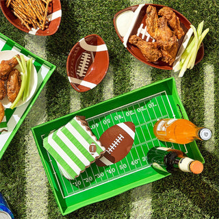 Medium Ceramic Football Bowl