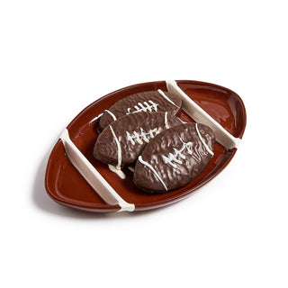 Football Ceramic Platter