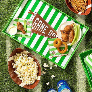 Striped Gameday Tray