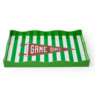 Striped Gameday Tray