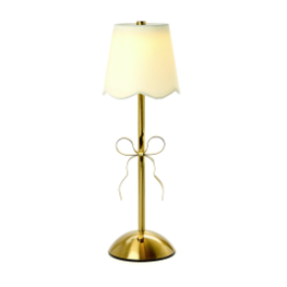 Gold Bow Cordless Lamp
