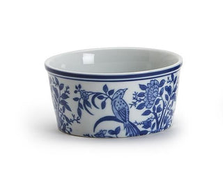 Small Blue Bird Chinoiserie Deli Container