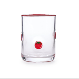 Tomato Old Fashion Glass