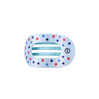 United We Sparkle Small Flat Round Hair Clip